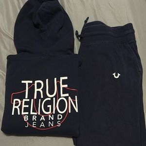 True Religion Hoodie and Sweatpants